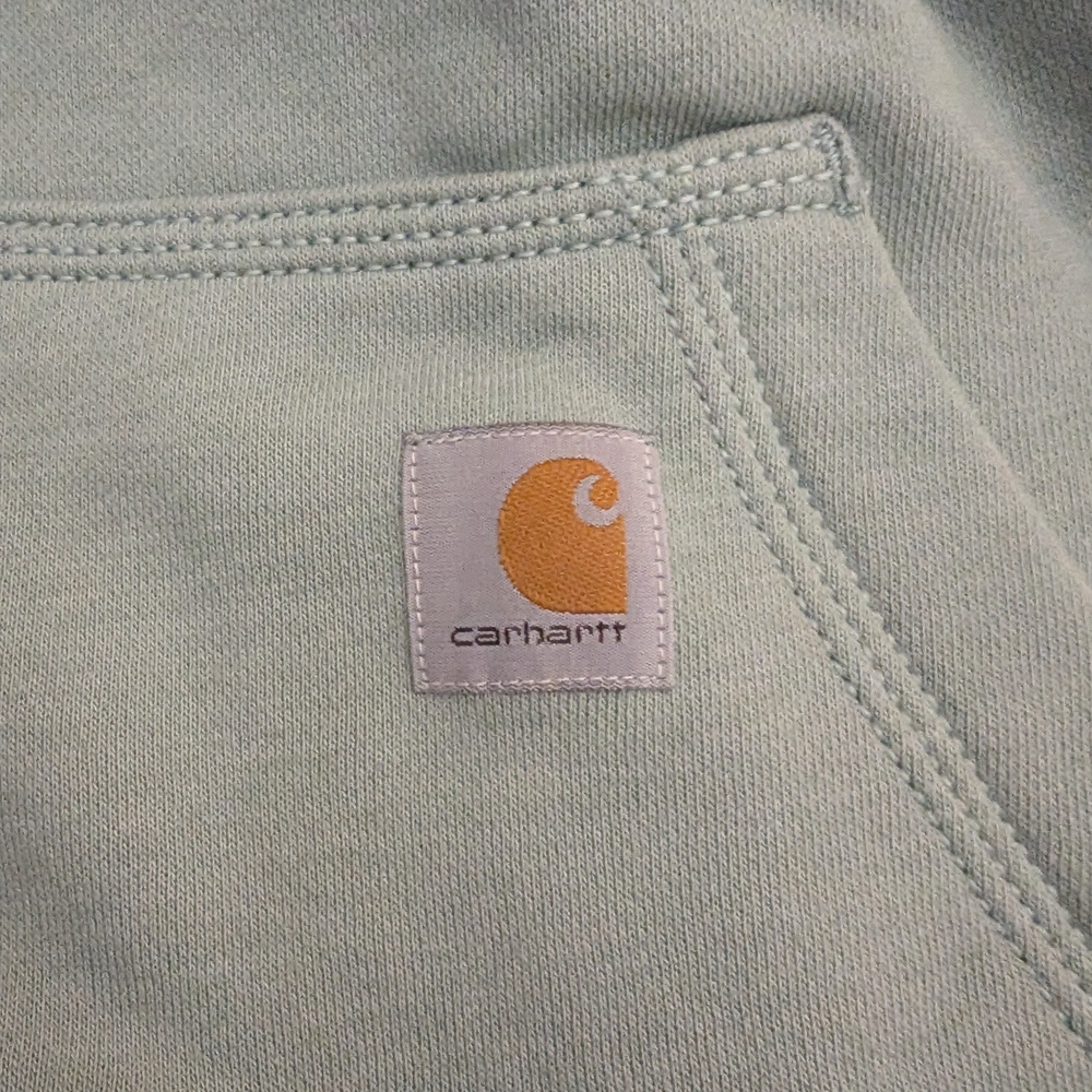 Carhartt Men's Gray Hoodie Sweater - Picture 4 of 4